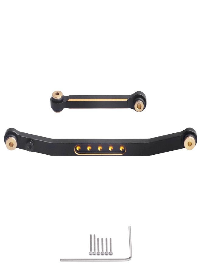 AllinRC Aluminum Steering Rod Tie Links for AXIAL SCX24 AXI90081 Upgrades 1/24 RC Crawler Car Parts - Image 1